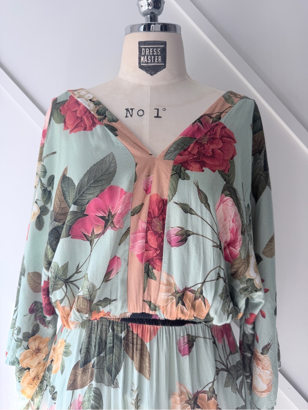 Farm Rio Marilla Maxi Dress Floral Tropical Boho Resort Maxi Dress Brazil XS - Picture 5 of 14